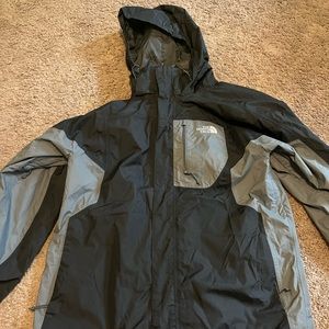 north face raincoat mens
